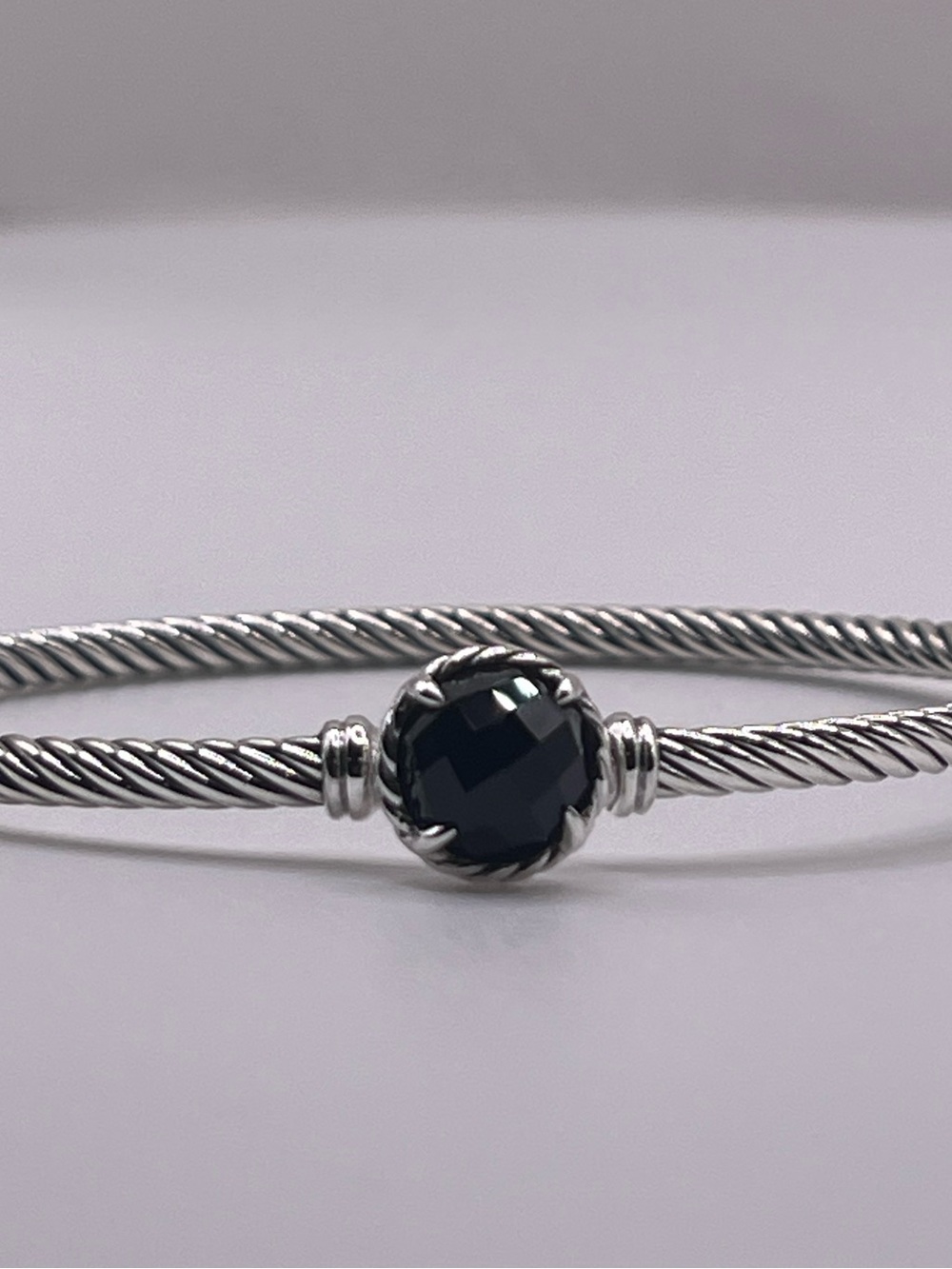David Yurman Chatelaine Bracelet with Black Onyx - Picture 15 of 15
